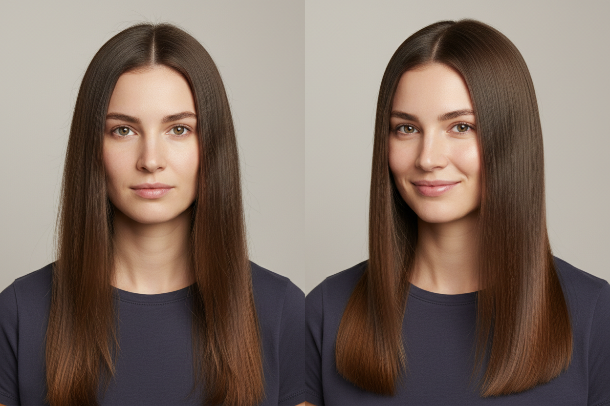 Before & After Blowout